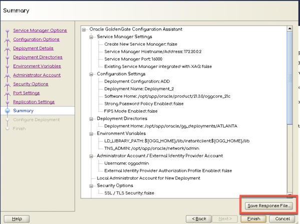UntitledImage.png Oracle GoldenGate Configuration Assistant (OGGCA) Response File Location