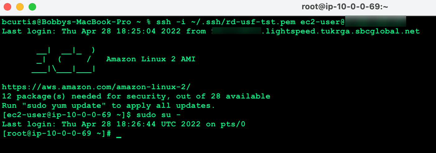 Installing Nginx on AWS EC2 instance - RheoData