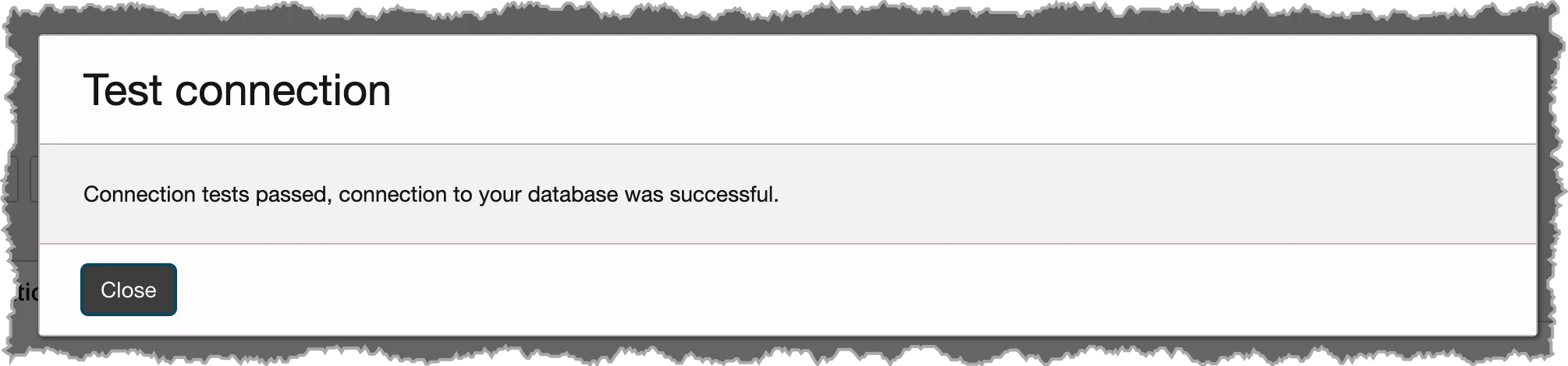 ggs connection success