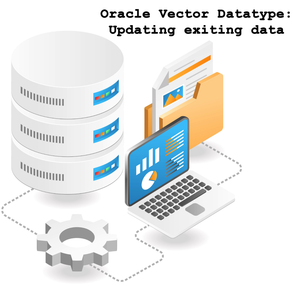 Oracle Vector Datatype - Updating table data