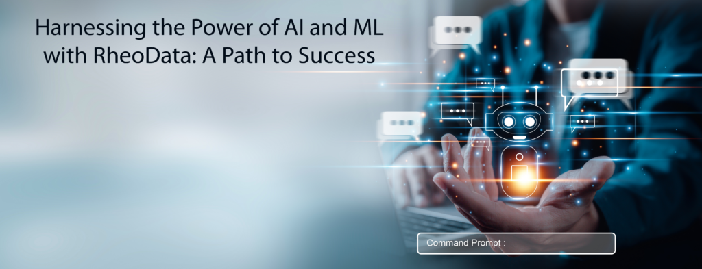 Harnessing the Power of AI and Machine Learning with RheoData: A Path to Success